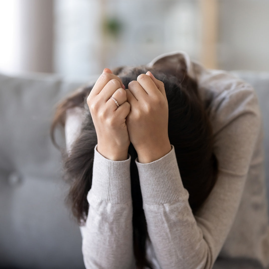 Depressed woman