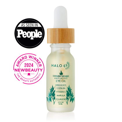 Award Winning Anti-Agin Eye Oil from Halo42 - as seen in people magazine